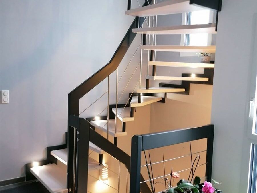 Escalier sur-mesure en Lorraine