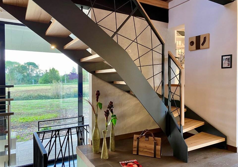 Escalier design en Moselle pour valoriser votre intérieur