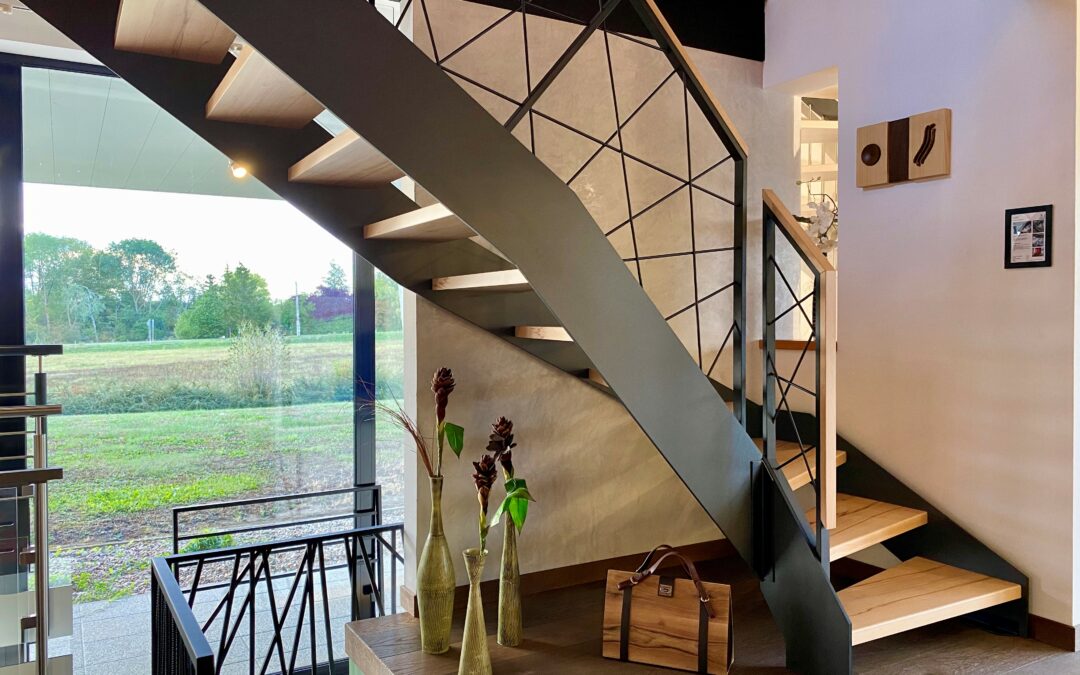 Escaliers Loft à Nancy : le mariage parfait du design épuré et de l’industriel
